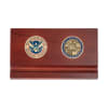 2 Coin Desk Pen Holder (CBP-OFO) - Image 1 of 0