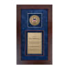 Recognition Shadow Box (Cherry) w/ Medallion (USCIS) - Image 2 of 0