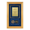 Recognition Shadow Box (Gold) w/ Coins (USBP) - Image 2 of 0