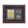 Desk Frame w/ 2 Coins Award (USCIS) - Image 3 of 0