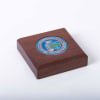 Wooden Paperweight w/ Coin (CISA) - Image 3 of 0