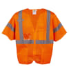 Cordova Class 3 Safety Vest, Orange, Zipper V3000 - Image 2 of 0