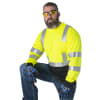 Cordova Class 3 Long Sleeve Shirt, Black Bottom, Lime, V501 - Image 1 of 0