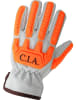 Global Glove Hi-Vis Leather Drivers Gloves, CIA7700 - Image 2 of 0