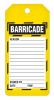 Incom Barricade Safety Tags, 100 Tags/Roll, RT8030C - Image 2 of 0