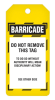 Incom Barricade Safety Tags, 100 Tags/Roll, RT8030C - Image 3 of 0