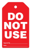 Incom Do Not Use Tags, Standard Hole, 25/pkg, TG8013PT - Image 2 of 0