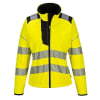 Portwest Hi-Vis Women's Jacket, Yellow/Black, PW381 - Image 1 of 0