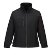Portwest Women's Softshell Jacket, Black, TK41 - Image 2 of 0