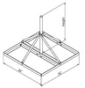 FRM125 5' x 1.25" Non Penetrating Roof Mount - Image 2 of 0