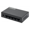 Intellinet 523301 5-Port Fast Ethernet Office Switch, Desktop Size, IEEE 802.3az (Energy Efficient Ethernet), Metal - Image 1 of 0