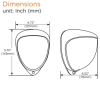 Digital Watchdog DW-DTPIRIPW SiteWatch IP-Enabled Quad PIR Motion Sensor, 98.5' (30m) - Image 2 of 0