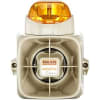 Potter SSX-52SA Series 12 VDC Wall Mount Siren Strobe 120dB, Amber Lens Color - Image 2 of 0