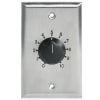 AtlasIED AT100 100W Single Gang Stainless-Steel 70.7V Commercial Attenuator - Image 1 of 0