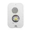 System Sensor P2GWKLED-P L-Series Outdoor Compact Wall-Mounted Horn Strobe, Plain, White - Image 1 of 0