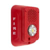 System Sensor P2RLED-LF Wall Mount Low-Frequency Sounder Strobe, Red - Image 1 of 0