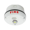 System Sensor PC2WKLED L-Series Outdoor Ceiling-Mounted Horn Strobe, "FIRE", White - Image 1 of 0