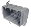 Cantex EZ55QNB Switch/Outlet Box with Bracket, Depth: 2-5/8", 4-Gang, Nail-On, Non-Metallic - Image 2 of 0