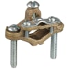 26 Armored Ground Clamp, Size: 1/2 to 1", 4 to 8 AWG, Bronze - Image 2 of 0