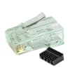Simply45 S45-1100 CAT6 Unshielded Standard RJ45 Modular Plugs with Bars45, 100-Pack, Green Tint - Image 2 of 0