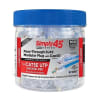 Simply45 S45-1500P ProSeries CAT5e UTP Unshielded Pass-Through RJ45 Modular Plugs with Cap45, 100-Piece Jar, Blue Tint - Image 1 of 0