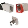 Siemon Z6A-02 UTP Z-MAX 6A Outlet, T568A/B, Hybrid Flat, Angled, White - Image 1 of 0