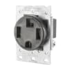 Leviton 278-S00 30 Amp Flush Mount Receptacle, 125/250V, 14-30R - Image 1 of 0
