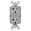Leviton GFNT2-GY GFCI Receptacle, 20A, 125V, Gray - Image 1 of 0