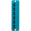 Leviton 5F100-2QL SDX Precision Molded Plate, 50/125um Multimode Laser Optimized OM3/4, Duplex LC, 12 fibers, Zirconia Ceramic Sleeve, Blue - Image 2 of 0