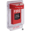 Safety Technology STI-1200 Stopper II without Horn Flush Mount, Fire Label, 7 in H x 5 in W x 3.2 in D - Image 3 of 0