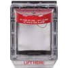 Safety Technology STI 3150 Weather Stopper without Horn with Clear Spacer, Fire Label, Red - Image 2 of 0
