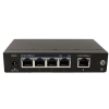 Speco P4S6G 6-Port Gigabit Network PoE Switch, Black - Image 2 of 0