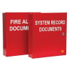 SAE SSU00685 Fire Alarm Document Box, 12" Width x 2-1/4" Depth x 13" Height, Red - Image 3 of 0