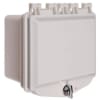 STI-7511A-OW Enclosure with Enclosed Deep Back Box and Exterior Thumb Lock, Polycarbonate, White - Image 1 of 0