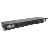 Eaton Tripp Lite DRS-1215 Surge Protector 14-Outlet Economy Network Server Surge Protector, 1U Rack-Mount, 15 (4.57 m)Cord, 3000 Jouless - Image 1 of 0