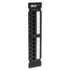 Tripp Lite N250-012 12-Port CAT6/CAT5 Wall-Mount Vertical 110 Patch Panel - Image 3 of 0