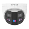Turing Video TP-X2EAD8MPR-1Y Smart Series 8MP Panoramic Dual Sensor Active Deterrence Camera with TV-CORE1Y Cloud VMS License - Image 1 of 0