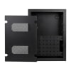 Strong SM-RBX-PRO-20-BLK VersaBox Pro Recessed Dual Layer Flat Panel Solution, 20x14", Steel, Black - Image 1 of 0