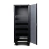 Strong SR-FS-SYSTEM-DC-27U FS Series Rack System with DC Fans, 24" Depth, 27U, Steel, Black - Image 3 of 0