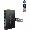 TRENDnet TI-PGM541 5-port Industrial Gigabit PoE+ DIN-Rail Switch - Image 1 of 0