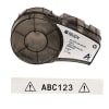 Brady ID M21-500-595-WT All Weather Permanent Adhesive Vinyl Label Tape with Ribbon for M210, M211, BMP21-PLUS Printers, 0.5"x 21', Black on White - Image 2 of 0