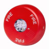 Eaton ELSTRC Wheelock Eluxa LED Strobe, Ceiling, FIRE Lettering, Clear Lens, 24V, 15/30/75/110/150/177 cd, Red - Image 2 of 0