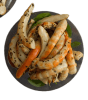 Vegan Red Spotted Shrimp â€“ tender and juicy plant-based shrimp alternative. - Image 1 of 0