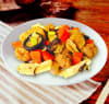 Delicious homemade vegan curry sauce in a bowl with spices and herbs - Image 2 of 0