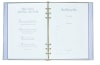 Footprints series park register book used in funeral service operations, from lynch supply  - Image 2 of 0