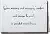 Minister  thank you cards used in funeral service operations, from lynch supply  - Image 2 of 0
