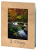Autumn stream service folder used in funeral service operations, from lynch supply  - Image 1 of 0