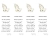 Praying hands bookmarks used in funeral service operations, from lynch supply  - Image 2 of 0
