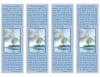 Morning mist bookmarks used in funeral service operations, from lynch supply  - Image 2 of 0