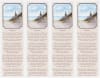 Footprints bookmarks used in funeral service operations, from lynch supply  - Image 2 of 0